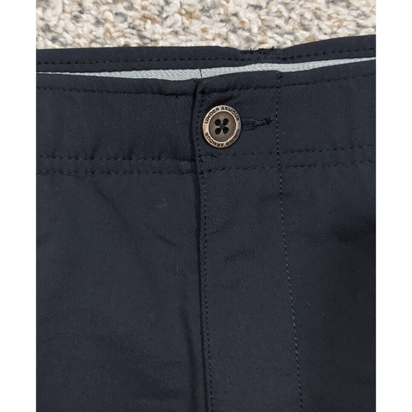 Under Armour Dress Pants Mens 38x30 Black Stretch Waistband Classic Formal - Picture 2 of 6